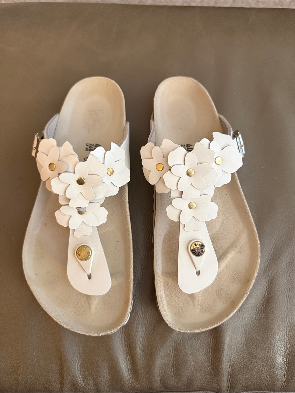 Birkenstock Floral Thong Sandals